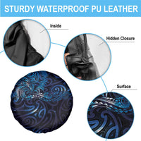 New Zealand New Year-Matariki Spare Tire Cover Aotearoa Maori Tattoo Galaxy Sky LT03 - Polynesian Pride