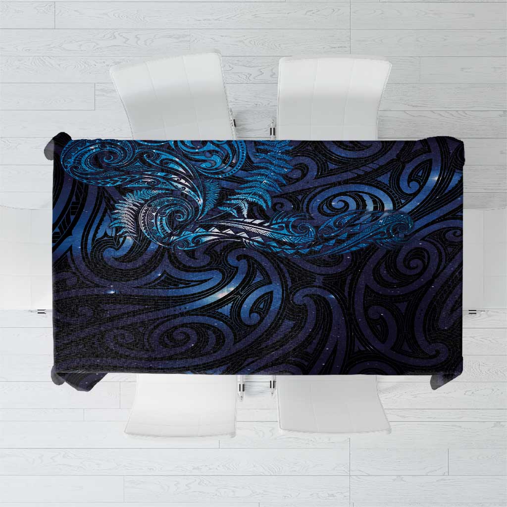 New Zealand New Year-Matariki Tablecloth Aotearoa Maori Tattoo Galaxy Sky