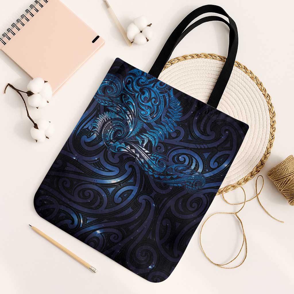 New Zealand New Year-Matariki Tote Bag Aotearoa Maori Tattoo Galaxy Sky LT03 Black Strap One Size Multicolor - Polynesian Pride