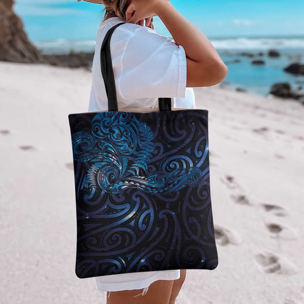 New Zealand New Year-Matariki Tote Bag Aotearoa Maori Tattoo Galaxy Sky LT03 - Polynesian Pride