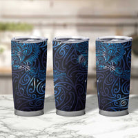 New Zealand New Year-Matariki Tumbler Cup Aotearoa Maori Tattoo Galaxy Sky LT03 - Polynesian Pride