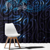 New Zealand New Year-Matariki Window Curtain Aotearoa Maori Tattoo Galaxy Sky