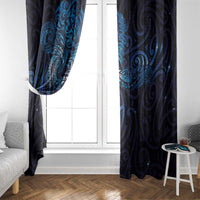 New Zealand New Year-Matariki Window Curtain Aotearoa Maori Tattoo Galaxy Sky