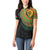 Vanuatu Tribal Tattoo with Namele Leaves Women Polo Shirt