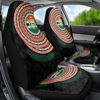 Penama Tribal Tattoo with Namele Leaves Car Seat Cover LT03 - Polynesian Pride
