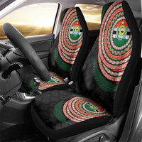 Penama Tribal Tattoo with Namele Leaves Car Seat Cover LT03 - Polynesian Pride