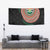 Penama Tribal Tattoo with Namele Leaves Tapestry