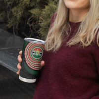 Penama Tribal Tattoo with Namele Leaves Tumbler Cup