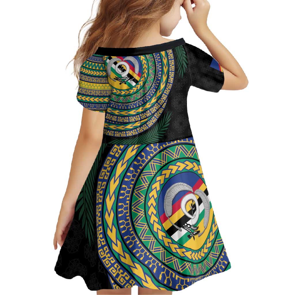 Torba Tribal Tattoo with Namele Leaves Family Matching Tank Maxi Dress and Hawaiian Shirt LT03 - Polynesian Pride