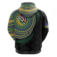 Torba Tribal Tattoo with Namele Leaves Hoodie LT03 - Polynesian Pride