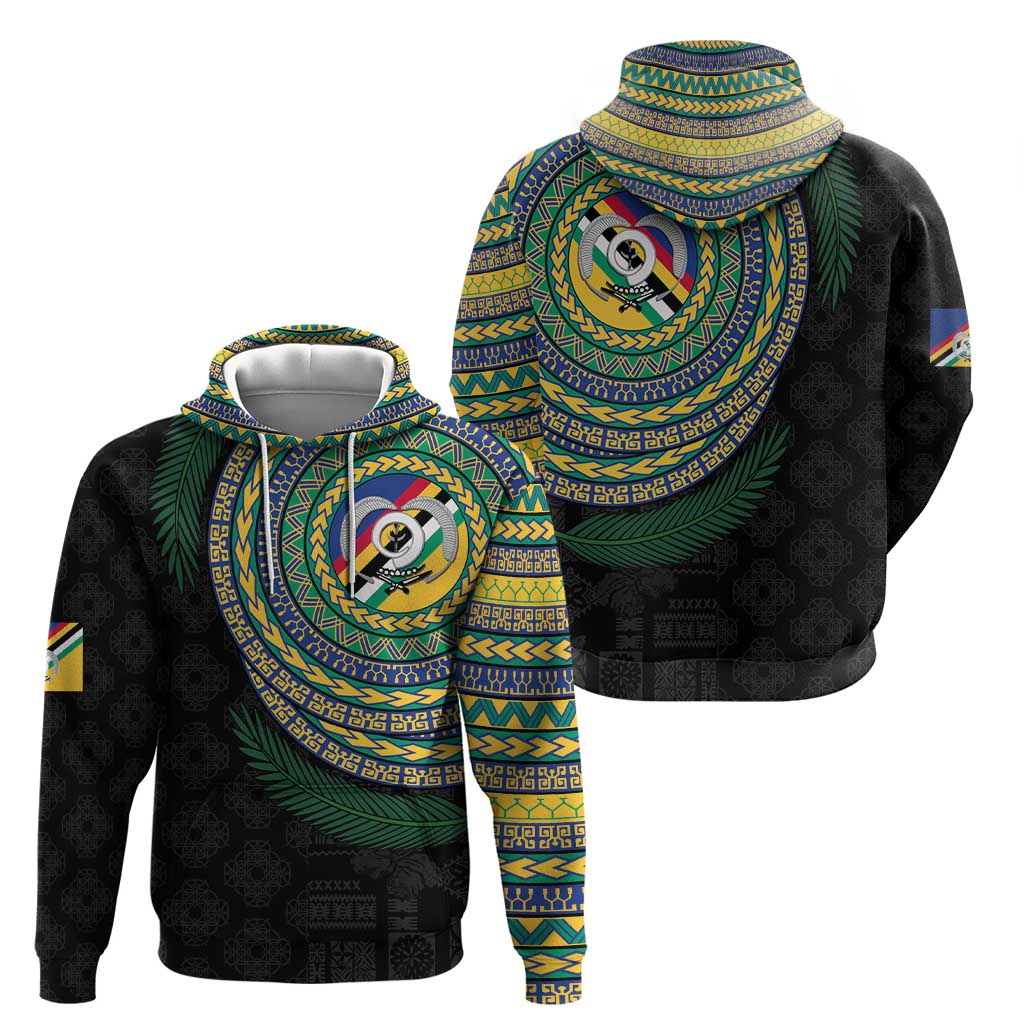 Torba Tribal Tattoo with Namele Leaves Hoodie LT03 - Polynesian Pride