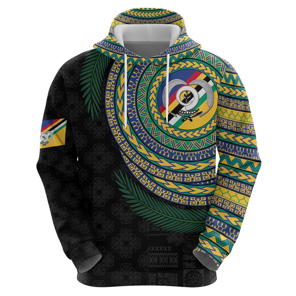 Torba Tribal Tattoo with Namele Leaves Hoodie LT03 - Polynesian Pride