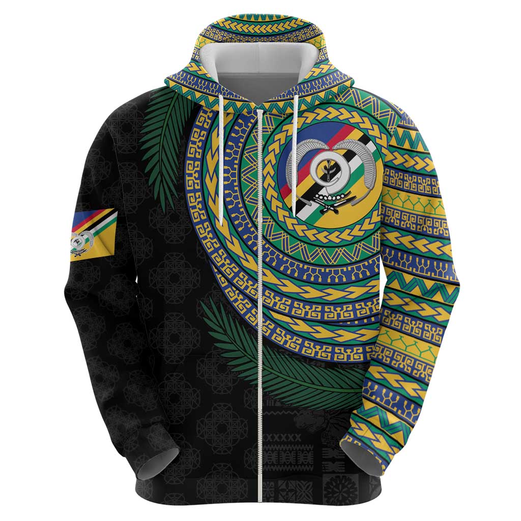 Torba Tribal Tattoo with Namele Leaves Hoodie LT03 - Polynesian Pride