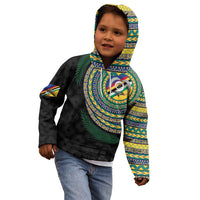 Torba Tribal Tattoo with Namele Leaves Kid Hoodie LT03 - Polynesian Pride
