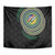 Torba Tribal Tattoo with Namele Leaves Tapestry
