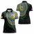 Torba Tribal Tattoo with Namele Leaves Women Polo Shirt