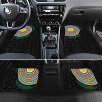 Shefa Tribal Tattoo with Namele Leaves Car Mats