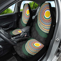 Shefa Tribal Tattoo with Namele Leaves Car Seat Cover LT03 - Polynesian Pride