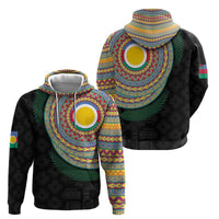 Shefa Tribal Tattoo with Namele Leaves Hoodie LT03 - Polynesian Pride