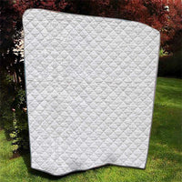 Niue White Sunday Quilt Hiapo Tribal Art Tattoos - Polynesian Pride