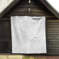 Niue White Sunday Quilt Hiapo Tribal Art Tattoos - Polynesian Pride
