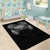Super Samoan Traditional Tribal Art Tattoos Area Rug Black Color - Polynesian Pride