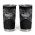 Super Samoan Traditional Tribal Art Tattoos Tumbler Cup Black Color - Polynesian Pride