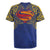 Super Samoan Traditional Tribal Art Tattoos Rugby Jersey Blue Color - Polynesian Pride