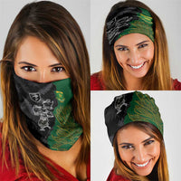 Aotearoa South Africa Rugby Freedom Cup Neck Gaiter Kiwi Warriors Haka with King Protea Symbol LT03 - Polynesian Pride