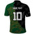 Custom Aotearoa South Africa Rugby Freedom Cup Polo Shirt Kiwi Warriors Haka with King Protea Symbol - Polynesian Pride