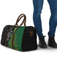 Aotearoa South Africa Rugby Freedom Cup Travel Bag Kiwi Warriors Haka with King Protea Symbol LT03 - Polynesian Pride