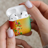 Hawaiian Tropical Fruits and Plants AirPods Case Kakau Pattern Summer Vibe LT03 - Polynesian Pride