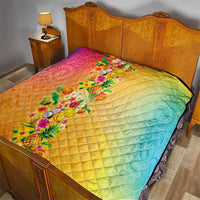 Hawaiian Tropical Fruits and Plants Quilt Kakau Pattern Summer Vibe LT03 - Polynesian Pride
