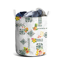Hawaiian Quilts Laundry Basket Tropical Fruits and Plants LT03 - Polynesian Pride