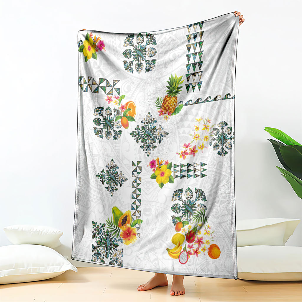 Hawaiian Quilts Blanket Tropical Fruits and Plants LT03 - Polynesian Pride