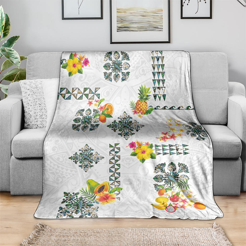 Hawaiian Quilts Blanket Tropical Fruits and Plants LT03 - Polynesian Pride