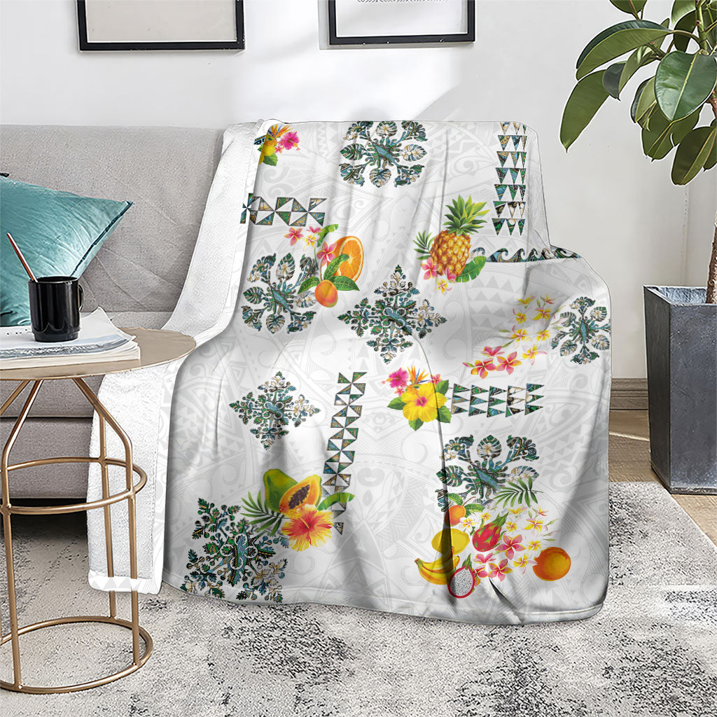Hawaiian Quilts Blanket Tropical Fruits and Plants LT03 - Polynesian Pride
