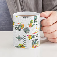 Hawaiian Quilts Ceramic Mug Tropical Fruits and Plants LT03 - Polynesian Pride