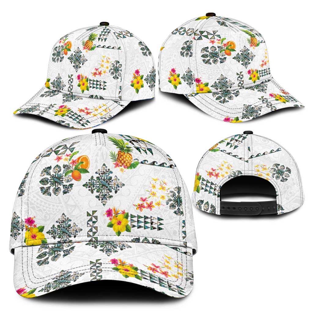 Hawaiian Quilts Classic Cap Tropical Fruits and Plants LT03 - Polynesian Pride