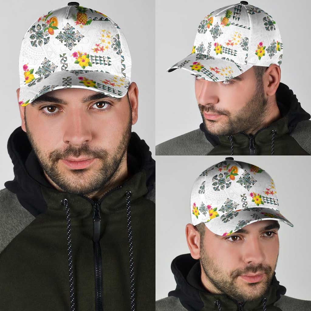 Hawaiian Quilts Classic Cap Tropical Fruits and Plants LT03 - Polynesian Pride