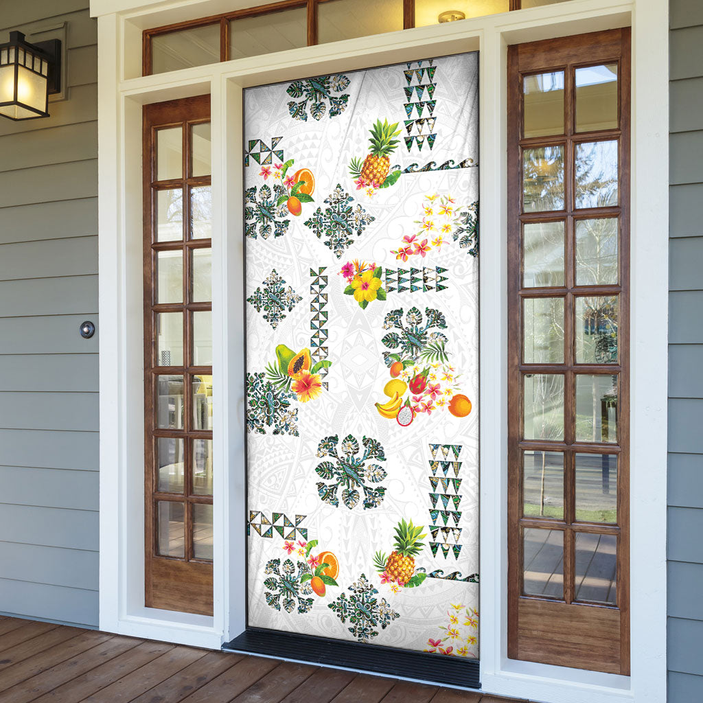 Hawaiian Quilts Door Cover Tropical Fruits and Plants LT03 - Polynesian Pride