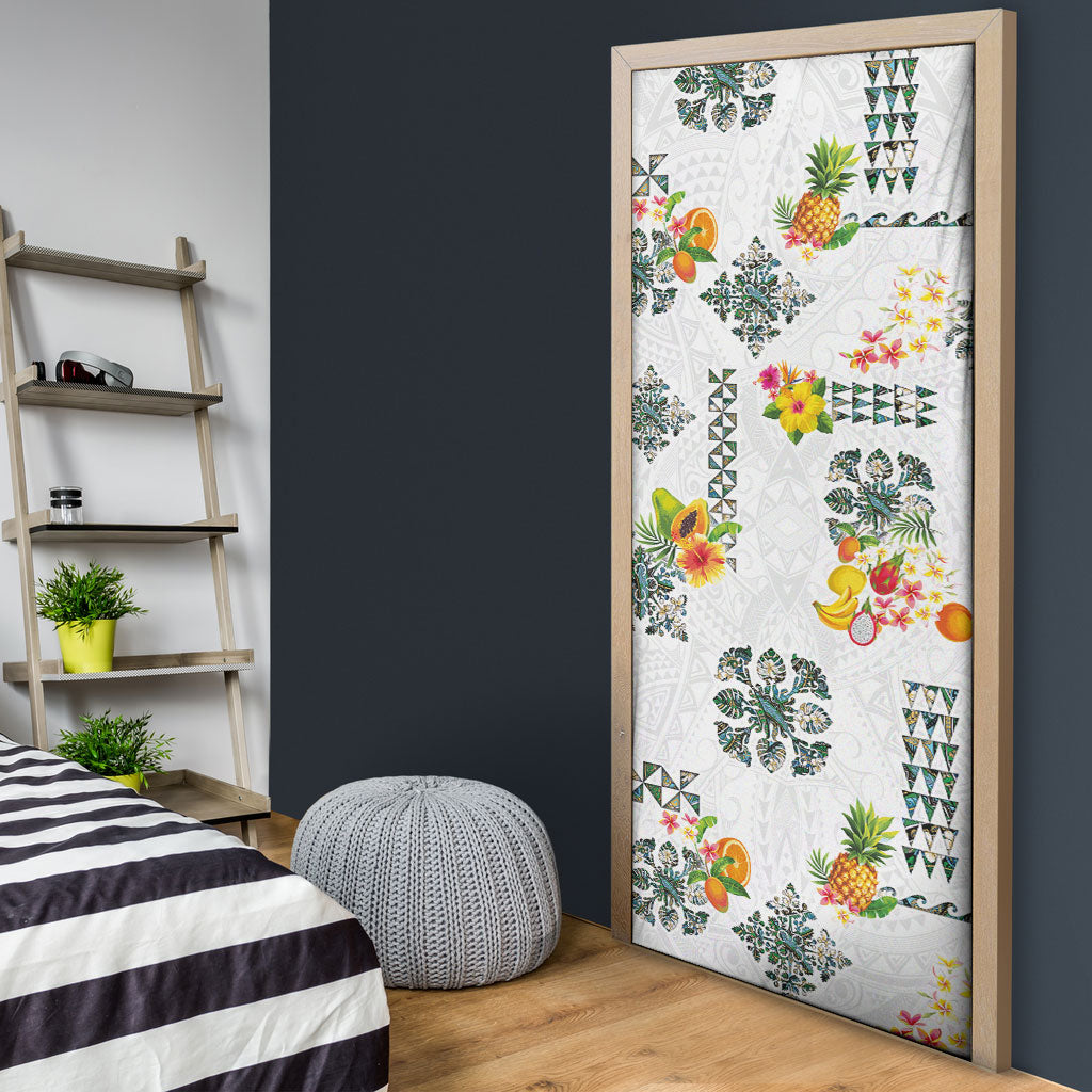Hawaiian Quilts Door Cover Tropical Fruits and Plants LT03 - Polynesian Pride
