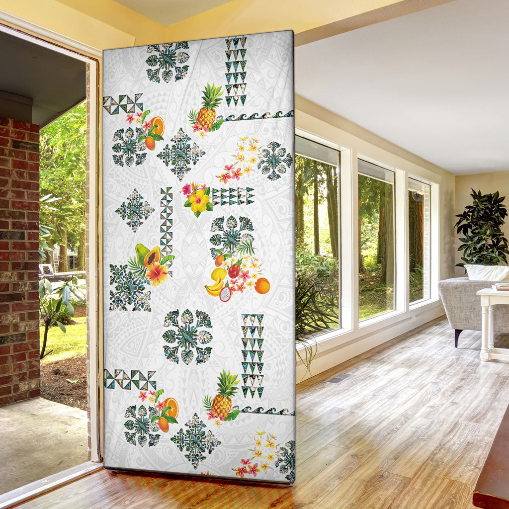 Hawaiian Quilts Door Cover Tropical Fruits and Plants LT03 - Polynesian Pride