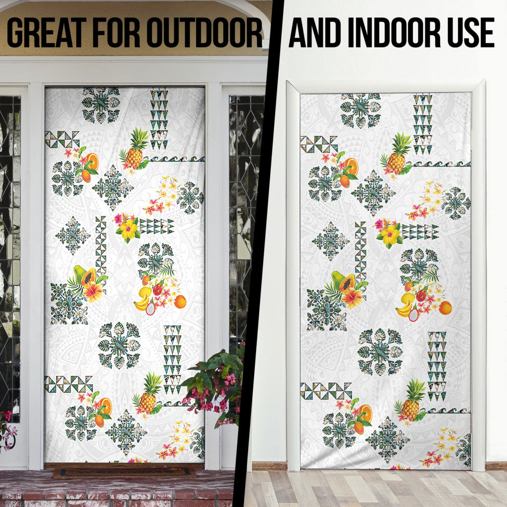 Hawaiian Quilts Door Cover Tropical Fruits and Plants LT03 - Polynesian Pride