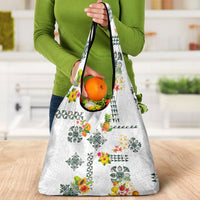 Hawaiian Quilts Grocery Bag Tropical Fruits and Plants LT03 - Polynesian Pride
