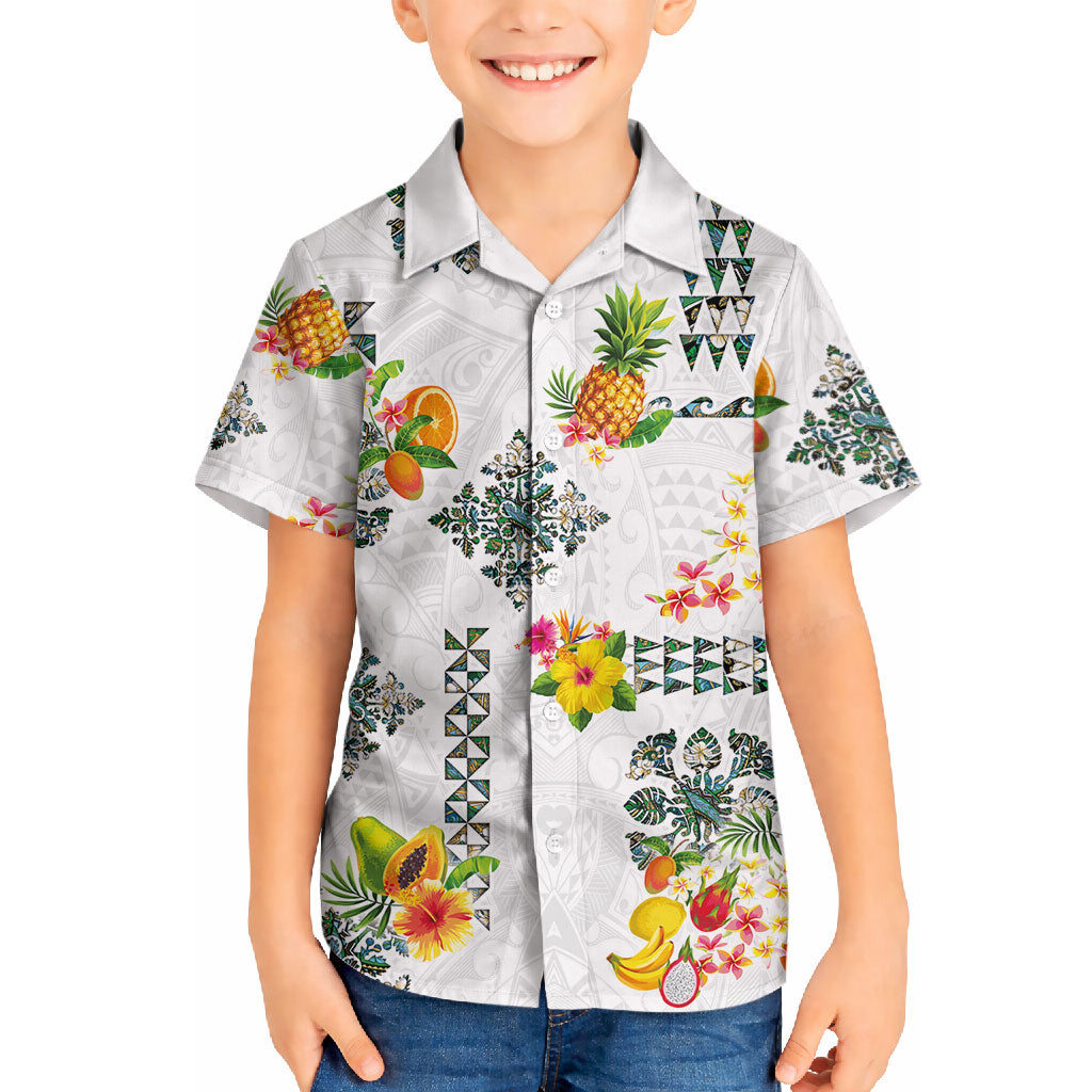 Hawaiian Quilts Hawaiian Shirt Tropical Fruits and Plants LT03 - Polynesian Pride