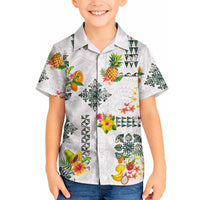 Hawaiian Quilts Hawaiian Shirt Tropical Fruits and Plants LT03 - Polynesian Pride