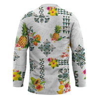 Hawaiian Quilts Hockey Jersey Tropical Fruits and Plants LT03 - Polynesian Pride