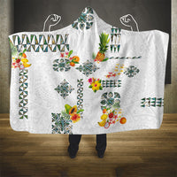 Hawaiian Quilts Hooded Blanket Tropical Fruits and Plants LT03 - Polynesian Pride