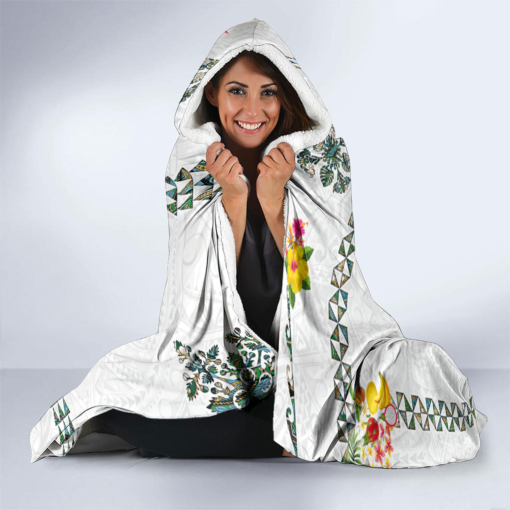 Hawaiian Quilts Hooded Blanket Tropical Fruits and Plants LT03 - Polynesian Pride